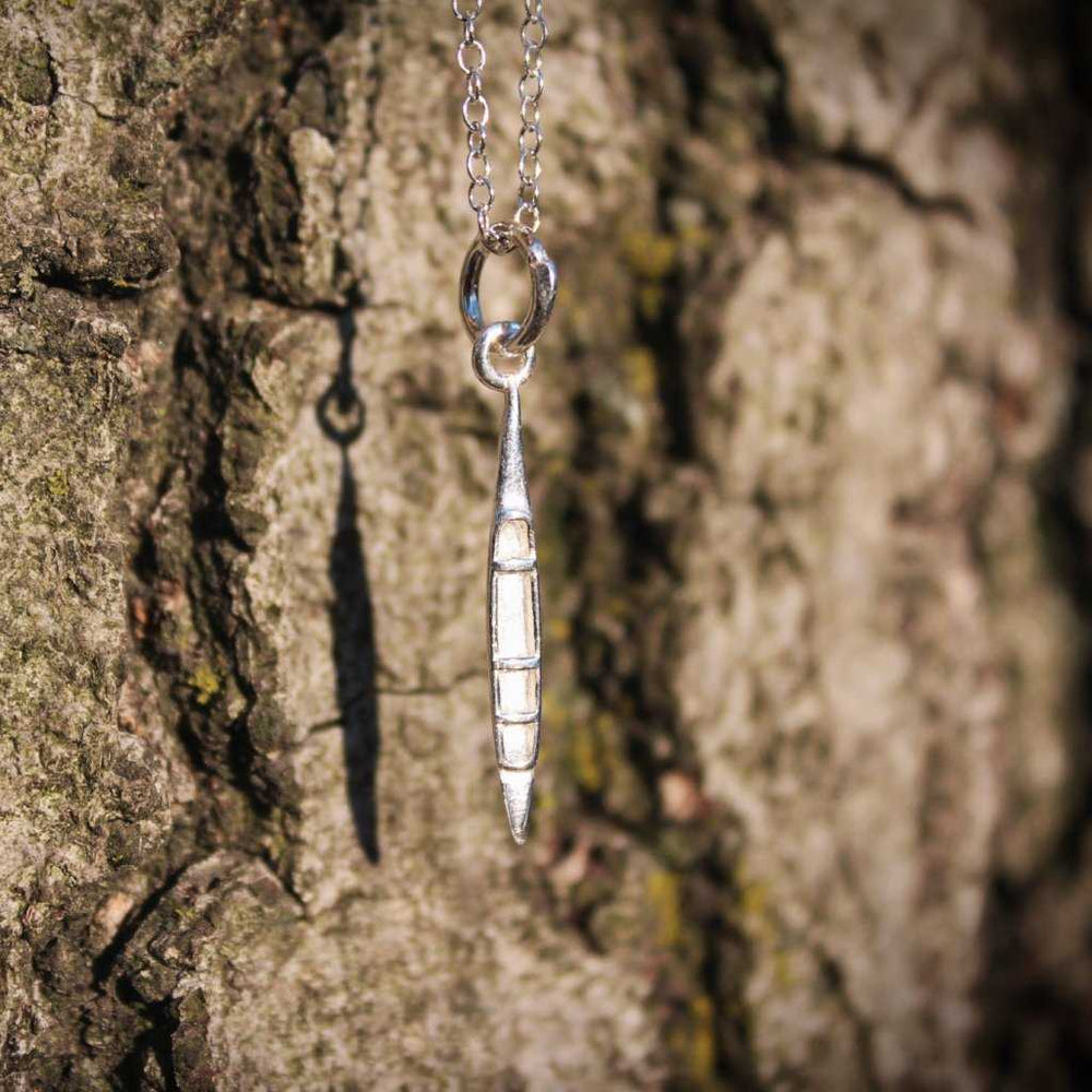 Canoe Boat Pendant - Sports Jewelry