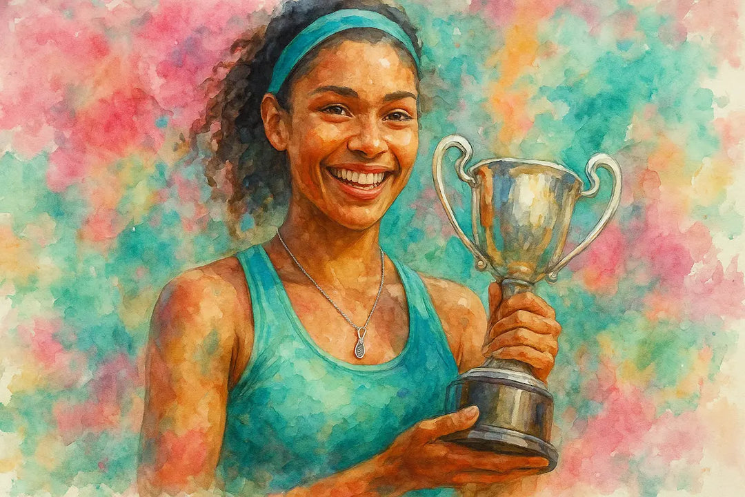 Tennis player gift