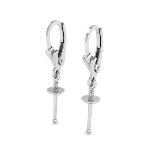 Fencing Drop Earrings - Sports Jewelry