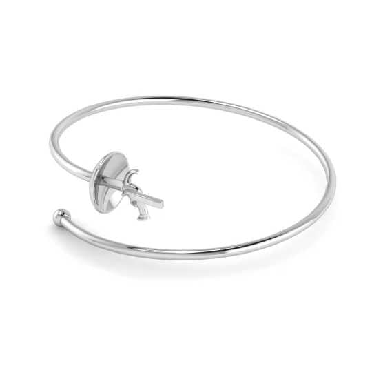 Fencing Foil Bracelet - Sports Jewelry