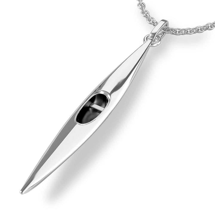 Kayak Boat Pendant - Sports Jewelry