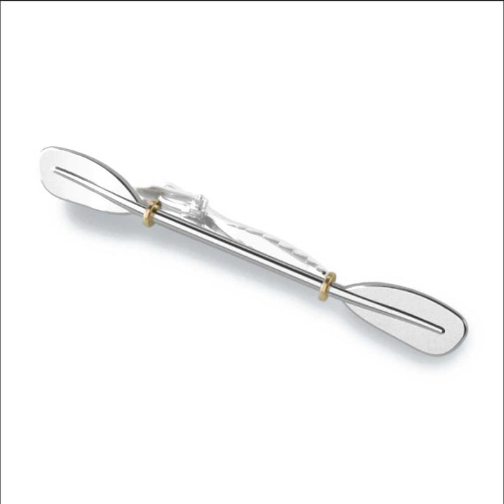 Kayak Paddle Tie Tack - Sports Jewelry