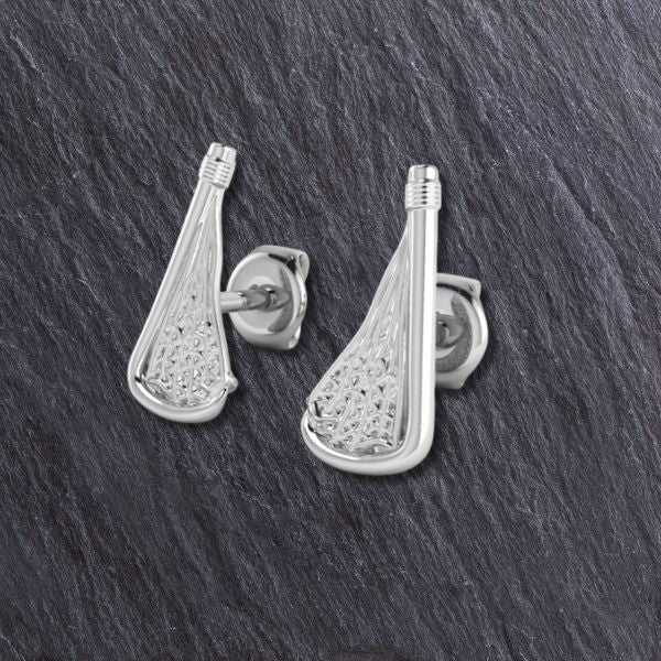 Lacrosse Creator Game Stick Earrings - Sports Jewelry