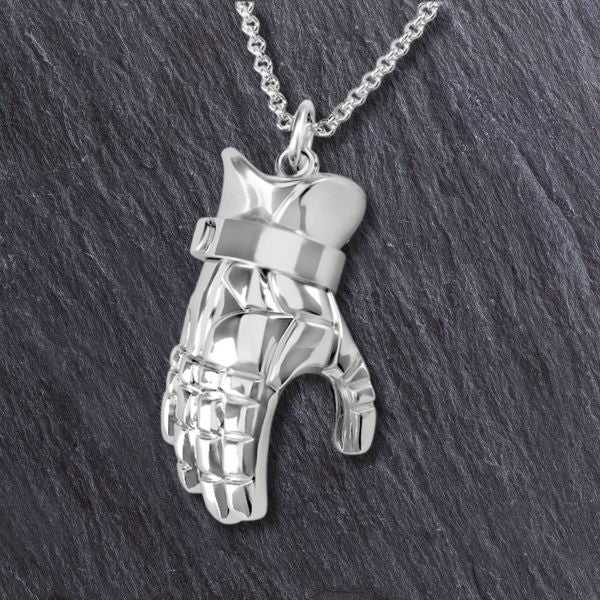 Lacrosse Glove Pendant - Sports Jewelry