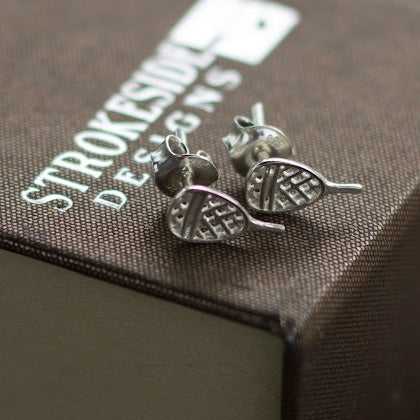 Lacrosse Goalie Earrings - Sports Jewelry