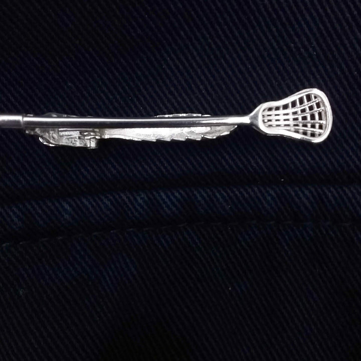 Lacrosse Stick Tie Tack - Sports Jewelry