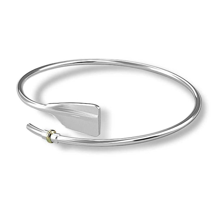 Rowing Bent Oar Bracelet (Cleaver) - Sports Jewelry