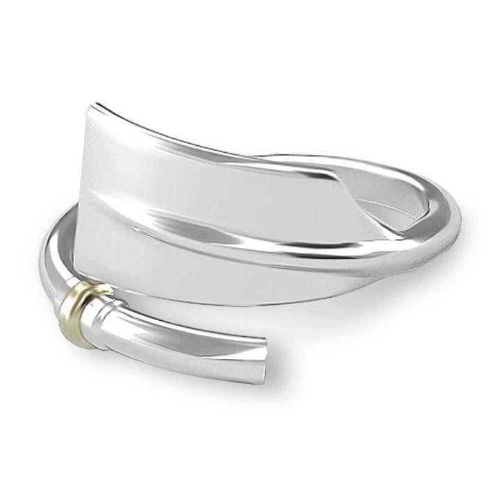 Rowing Cleaver Oar Ring - Sports Jewelry