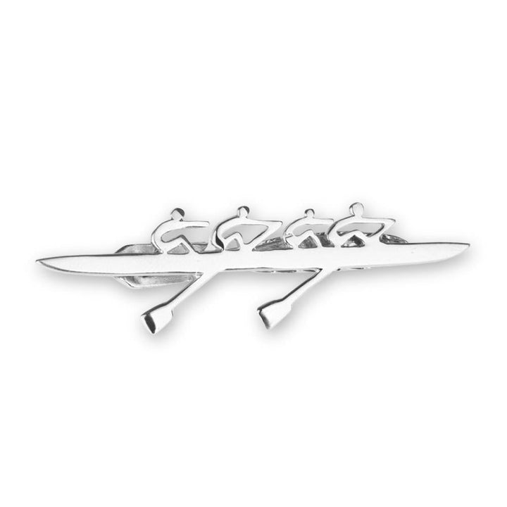 Rowing Four Tie Tack - Sports Jewelry