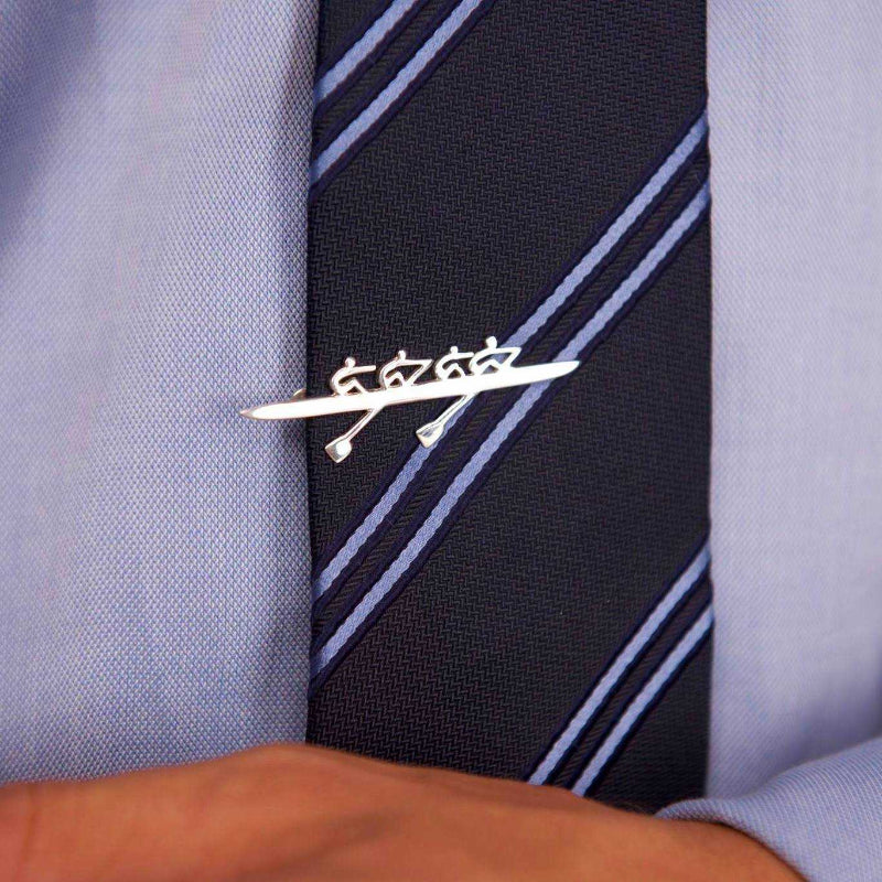 Rowing Four Tie Tack - Sports Jewelry