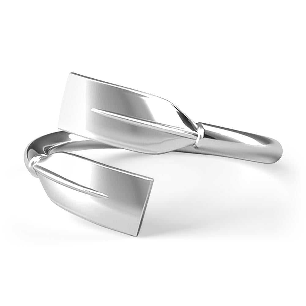 Rowing Sculling Ring - Sports Jewelry