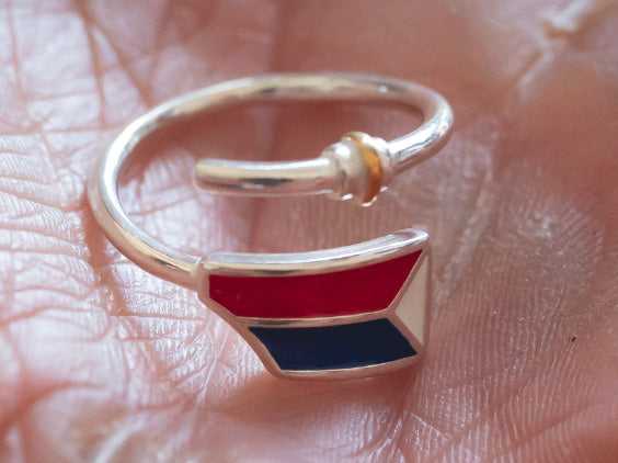 Rowing US National Team Ring - Sports Jewelry