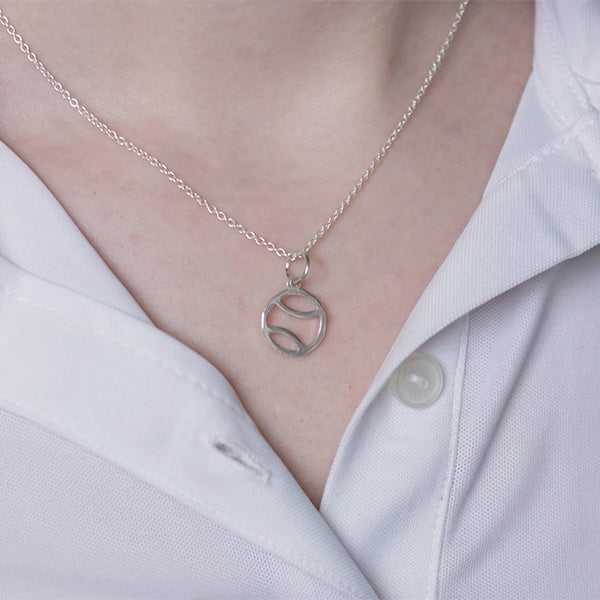 Tennis Minimalist Pendant - Sports Jewelry