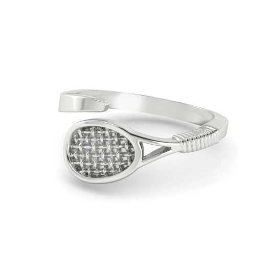 Tennis Statement Ring - Sports Jewelry