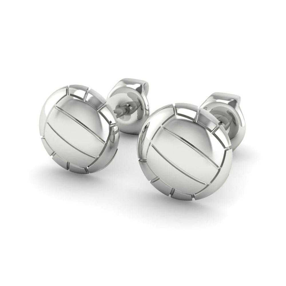 Volleyball Netball Earrings - Sports Jewelry