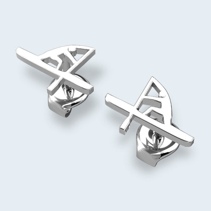 Canoe Earrings - Athlete Studs