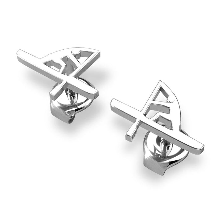 Canoe Earrings - Athlete Studs