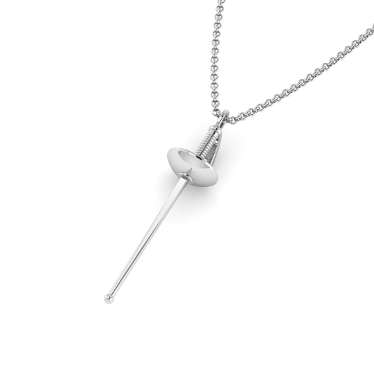 Fencing Saber Pendant