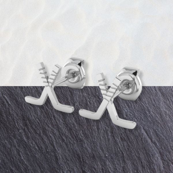 Ice Hockey Earrings